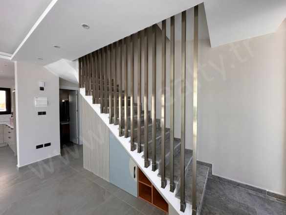 Girne Doğanköyde Yeni Sıfır Lüx ikiz Lar Satılık Villa Merkez Alsancak