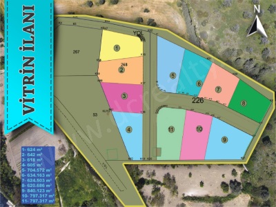 Girne Esentepede Eşdeğer Koçan Deniz Manzaralı Altyapısı Ve Elektriği Hazır 700M2 Ler !!! Satılık Parsel Merkez