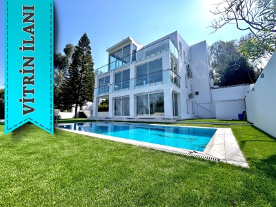 ⚡ Satılık Villa Emsalsiz 6+1 Trıplex Yukarı Girnede Harika Lokasyonda Deniz Manzaralı Merkez Alsancak