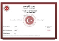 TAŞINMAZ TİCARETİ YETKİ BELGESİ