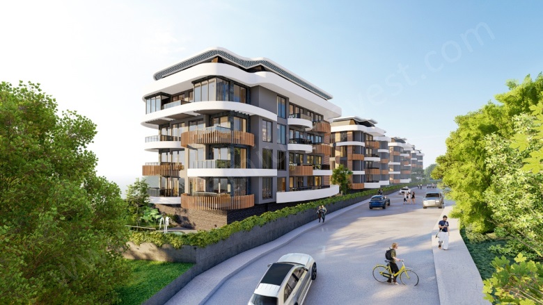 Kestel Mah. Alanya Proje Devam Eden | 1+1,2+1,3+1240.000€ - 615.000€ Resim-3
