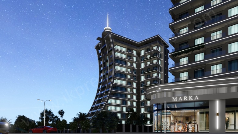 Mahmutlar Mah. Alanya Proje Tamamlanan | 1+1,2+1,3+175.000€ - 176.000€ Resim-3