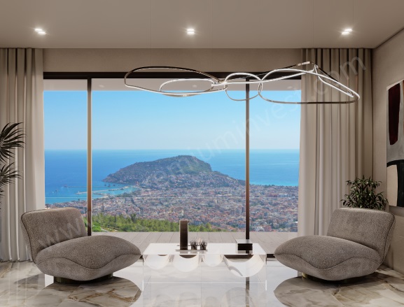 Bektaş Mahallesi. Alanya Satılık Villa |  5+1 Oda | 512M2 1.750.000€ | Villa | Klima | 4 Banyo | 5 Yatak Odası Resim-4