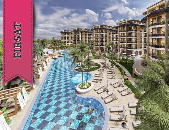 Oba Mah. Alanya Proje Devam Eden | 1+1,2+1,3+1,4+1105.000€ - 560.000€ Resim-3