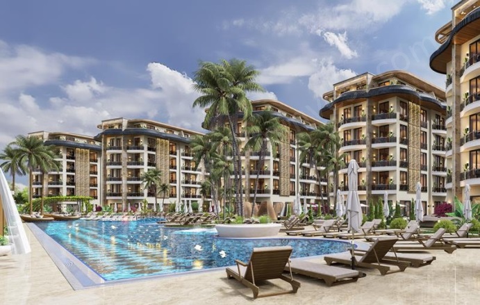 Oba Mah. Alanya Proje Devam Eden | 1+1,2+1,3+1,4+1105.000€ - 560.000€ Resim-4