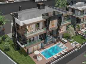 Fort Laufend immobilienprojekt In antalya alanya bektas mahallesi.