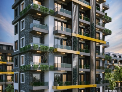 Avsallarda Olive Paradise Satılık Daireler Tamamlanan Konut Projeleri Alanya Avsallar Mahallesi