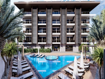 Obada Flora Garden 2 Satılık Daireler Tamamlanan Konut Projeleri Alanya Oba Mah