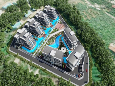 Serdar Uygun Premium Residence Oba Satılık Daireler Yeni Konut Projeleri Alanya Mah