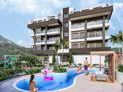 Jasmine Park Oba Satılık Daireler Tamamlanan Konut Projeleri Alanya Mah