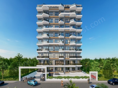 Mahmutlar Merkezde Yeni Yeni Konut Projeleri Ruby Plus Residence Alanya Mah