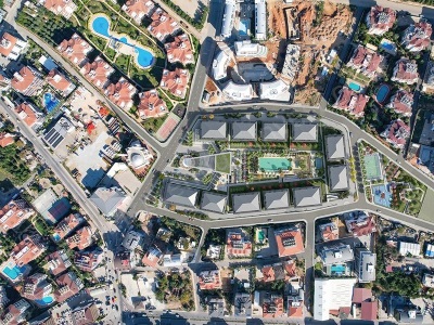 23Square Oba Satılık Daireler 23Yeni Konut Projeleri Edencts İle Modern Ve Konforlu Yaşam Alanya Mah