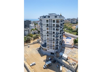 Alano Tower Avsallar Satılık Daire Ler Lüks Ve Konforlu Yaşam 1+1 Alanya Mahallesi