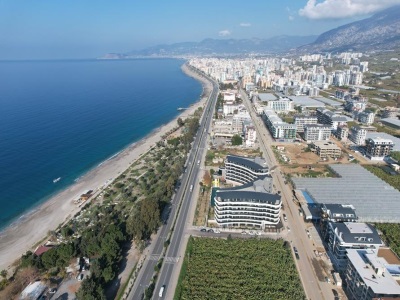 Viamare Kargıcakta Satılık Daire 1+1 Ler Modern Yaşam Alanları Ve Deniz Manzarası Alanya Kargıcak Mah