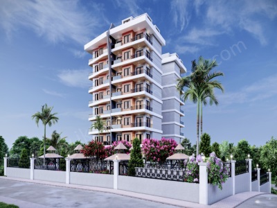 Fenercioğlu Skyland Avsallar 1+1 Satılık Bina Antalya Alanya Mahallesi