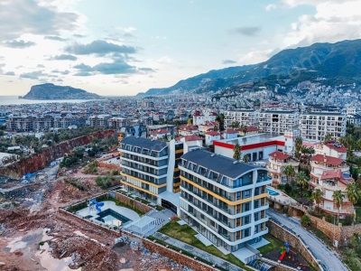 Vega Icon Oba Satılık Daire Ler 1+1 Alanya Mah