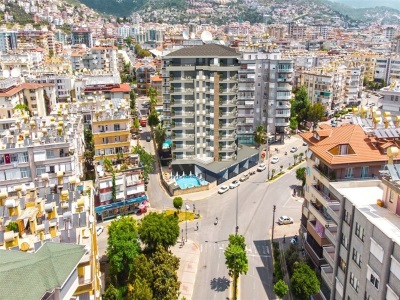 Alanya Cleopatra Elit Marine 3 Residenceda Satılık Daire Lüks Ler 1+1 Saray Mah