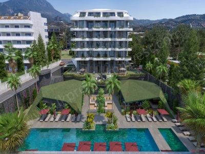 Alanya Kargıcakta Premium Yaşam: Nordic Art Residence 2+1 Satılık Daire Kargıcak Mah