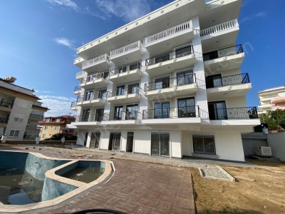 Kestelde Satılık Daire 1+1 Version Alanya Kestel Mah