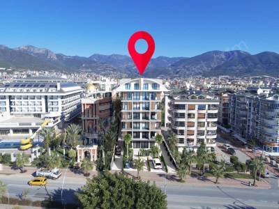 Obada Plaja Yürüme Mesafede 1+1 Kiralık Daire Serenity Royal Beach 55M² Lüks Yaşam Alanya Oba Mah