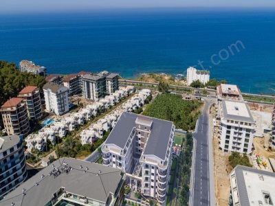 Kargıcak Monarch Premiumda Deniz Manzaralı 1+1 ! Satılık Daire Alanya Mah