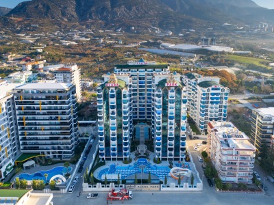 Alanya Mahmutlarda Satılık Daire Lüks 2+1 Yekta Alara Park Mahmutlar Mah