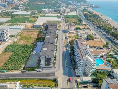 Konak Terrace Homes Kargıcakta Satılık Daire 1+1 Ler Alanyanın Gözde Projesi Kargıcak Mah
