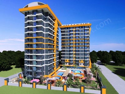 Alanya Mahmutlarda Novıta Deluxede 2+1 95M² Denize 150M 115 000€ Satılık Daire Mahmutlar Mah