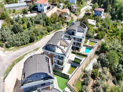 Tepe – Alanyada Satılık Villa Lüks 6+1 Nova Mahallesi