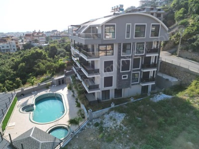 Alanyada Satılık Daire Lüks 4+1 – Deniz Manzaralı Havuzlu Ve Sosyal Donatılı Büyükhasbahçe Mah