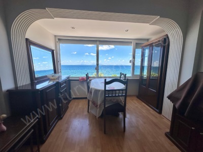 Turyap Sonerden Kiralık Daire Denize Sıfır 2+1 Eşyalı Çiftlikköy Sahil Mah