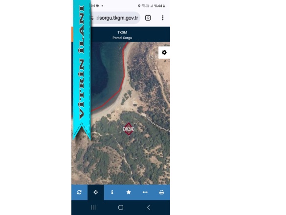 Tepeköy Mevkii Gökçeada Satılık Arazi |  498M2 1.250.000Tl Resim-1