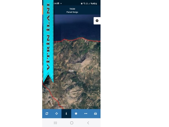 Tepeköy Mevkii Gökçeada Satılık Arazi |  1543M2 610.000Tl Resim-2