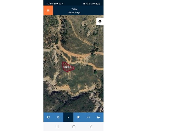 Tepeköy Mevkii Gökçeada Satılık Arazi |  1543M2 650.000Tl Resim-4