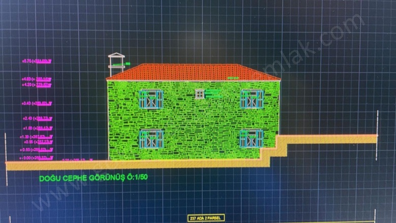 Tepeköy Mevkii Gökçeada Satılık Müstakil Ev |  2+1 Oda | 8201M2 4.850.000Tl | 1 Banyo | 2 Yatak Odası Resim-4