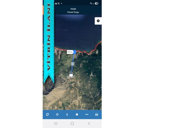 Tepeköy Mevkii Gökçeada Satılık Arazi |  1146M2 1.500.000Tl Resim-3