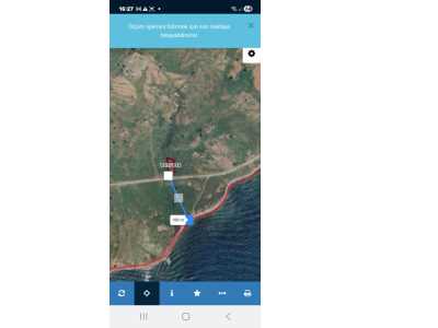 Terrain For Sale in  Turkey, Canakkale, Gokceada, Cinarli Mevkii , 1375 m2