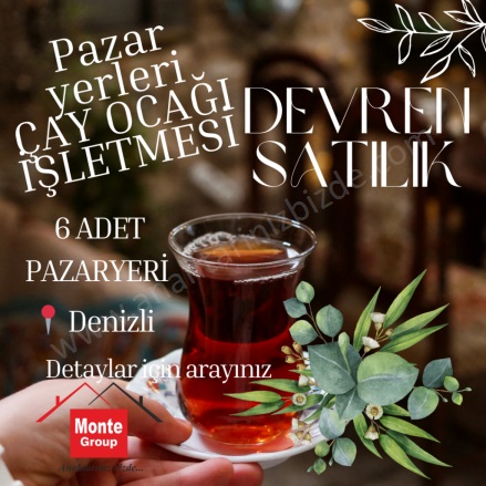 Merkez Efendı Mah. Denizli Devren İşyeri |  25M2 2.500.000Tl Resim-1