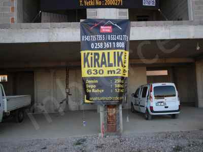 Store For Rent in  Turkey, Denizli, Downtownefendi, Karahasanli neighborhood , 1 Room, 250 m2