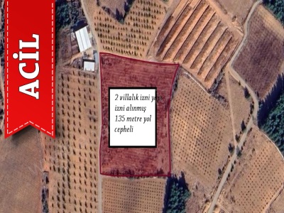 Monte Den Çal İsmaillerde Villa Projesi Hazır Arazi 13 338 M2 Acil Satılık Tarla İsmailler Mah