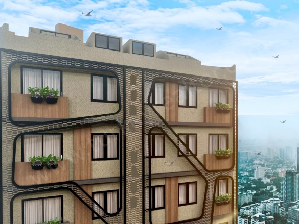 Kulaksız Mah. Beyoğlu Proje Devam Eden | 2+1,3+2,4+2214.000$ - 407.000$ Resim-4