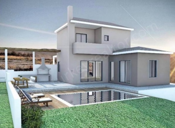 . . Satılık Villa |  2+1 Oda | 102M2 305.400$ | 2 Banyo | 2 Yatak Odası Resim-1