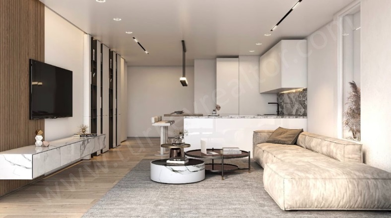 ... .. Proje Devam Eden | 1+1,2+1198.000$ - 289.000$ Resim-2