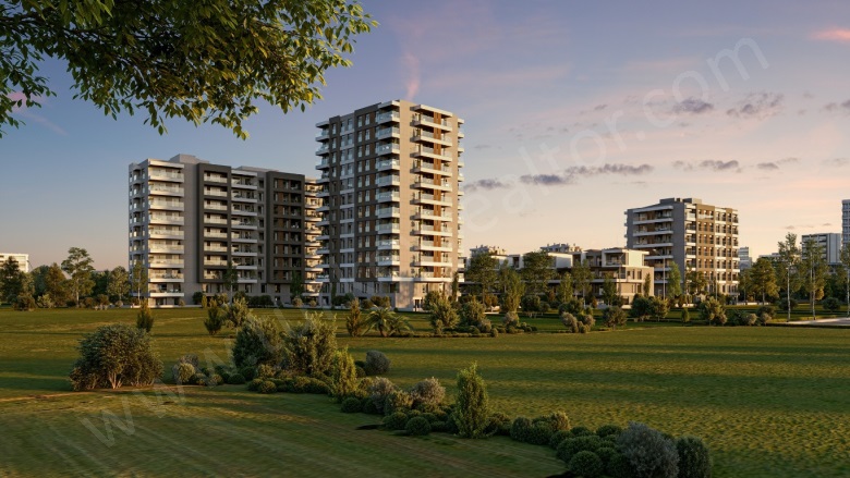 . Bayraklı  Proje Devam Eden | 2+1,3+1,4+1251.400$ - 574.500$ Resim-4