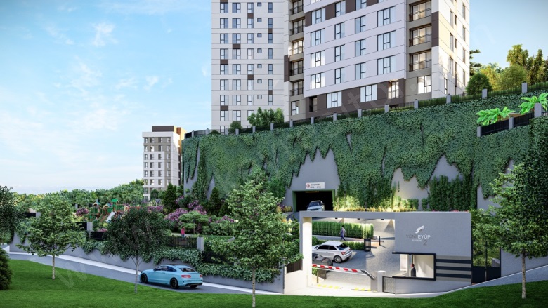 Alibeyköy Mah. Eyüpsultan Proje Devam Eden | 2+1,3+1285.000$ - 688.000$ Resim-4