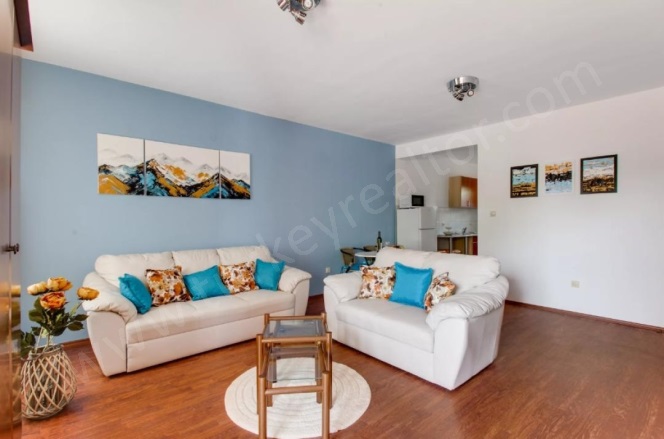 .. .. Satılık İkinci El Daireler |  2+1 Oda | 90M2 140.300$ Eşyalı  | Giriş Katı | Klima | 1 Banyo | 2 Yatak Odası Resim-3