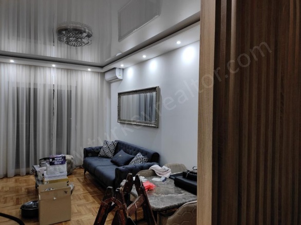 .. Centar Satılık İkinci El Daireler |  1+1 Oda | 48M2 176.000$ Eşyalı  | 5. Kat | Klima | 1 Banyo | 1 Yatak Odası Resim-5