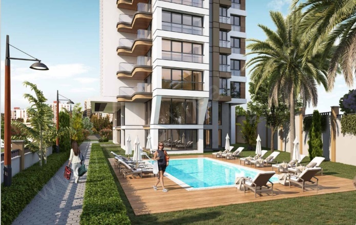 Ayazağa Mah. Sarıyer Proje Devam Eden | 1+1,2+1,3+1305.000$ - 640.000$ Resim-5