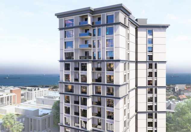 Zeytinburnu Merkezi Konumda Sahile Yakın Satılık Lüks Daireler Proje Devam Eden Merkezefendi Mah