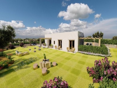 Giritte Şık Tasarımlı Satılık Villa Yeni Konut Projeleri